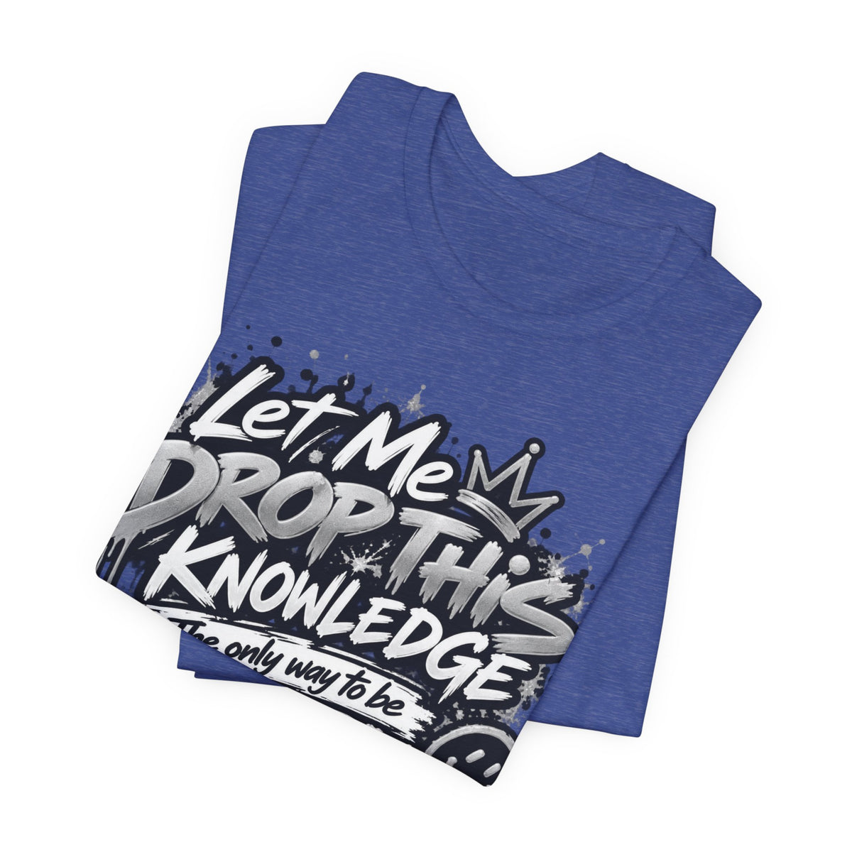 J Hunt | HAPPY Graffiti Signature Tee Silver Edition