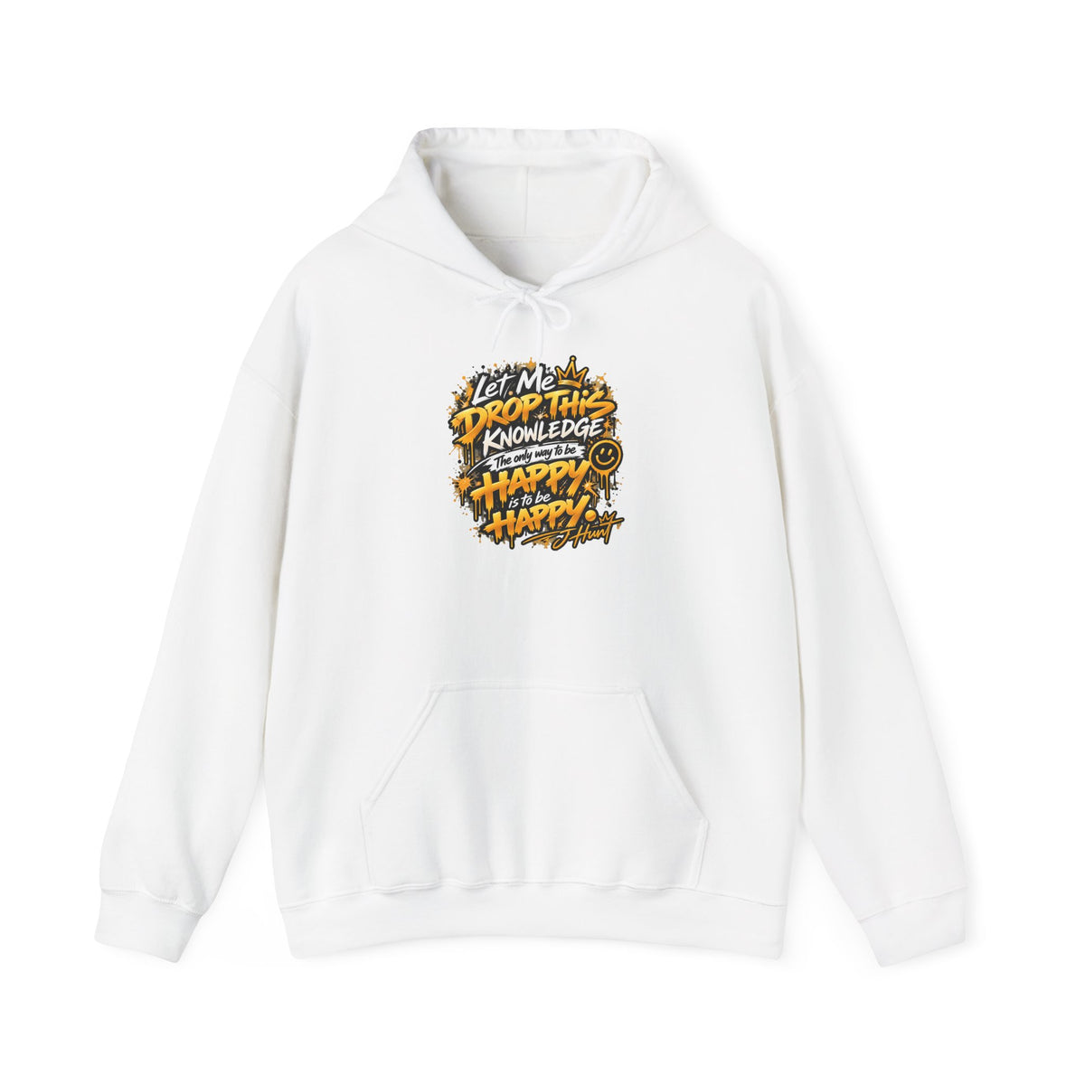 J Hunt | HAPPY Graffiti Signature Hoodie