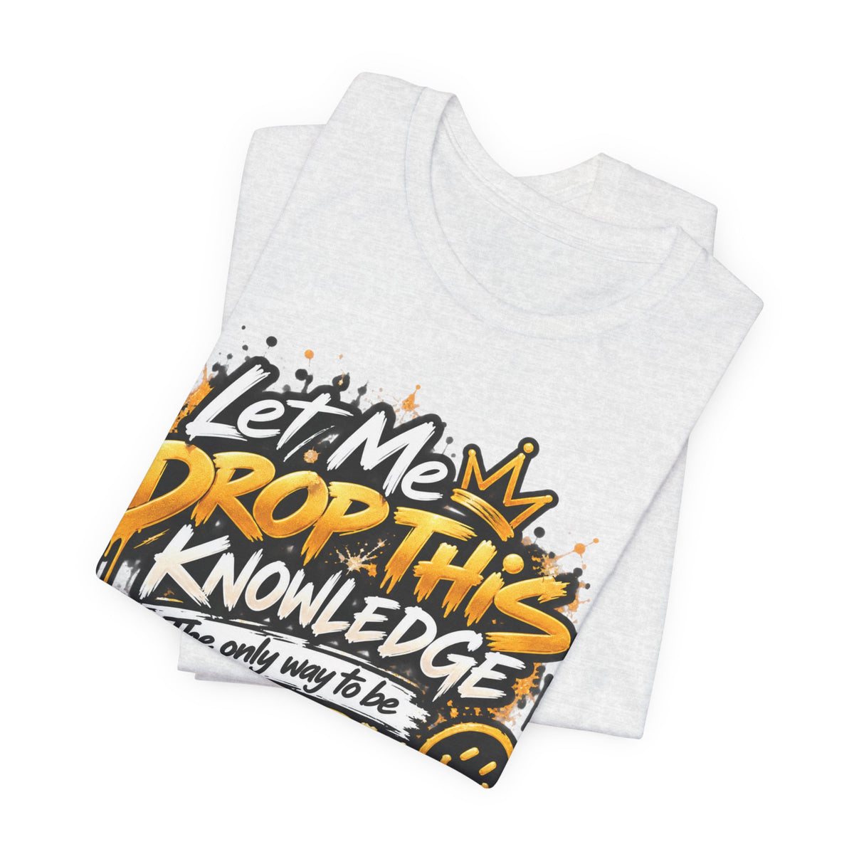 J Hunt | HAPPY Graffiti Signature Tee